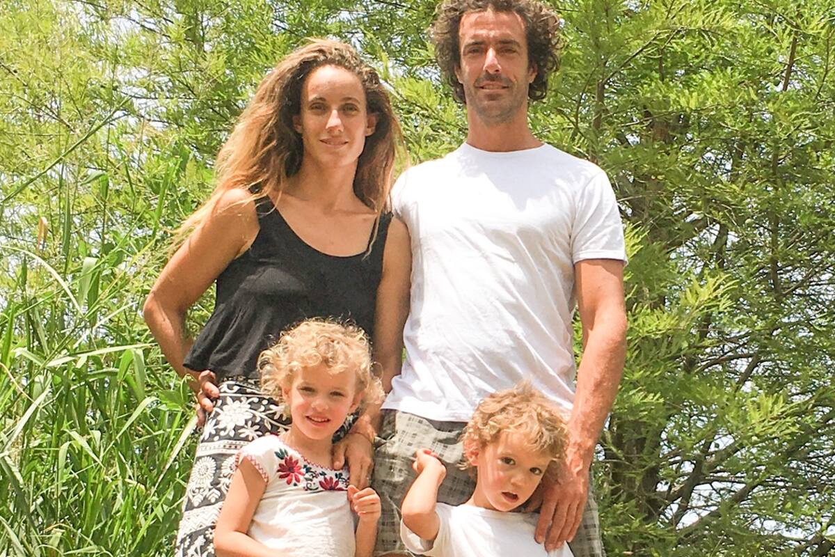 En el Delta. Una familia pasó un año sin sacar la basura para cuidar el medio ambiente