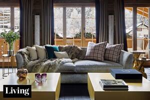 Un estudio de Mónaco cuenta en detalle cómo reformó este fabuloso chalet en Gstaad