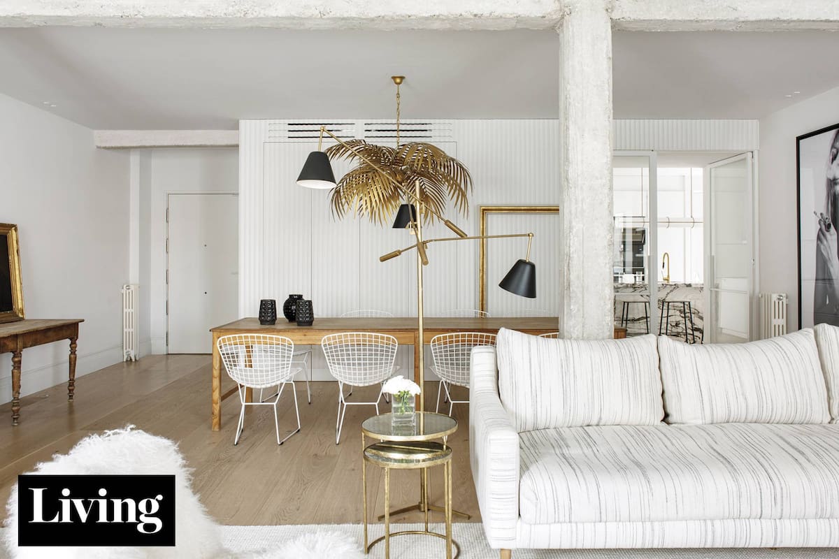 Tras una reforma, este departamento clásico cobró aire de loft sin perder brillo ni elegancia
