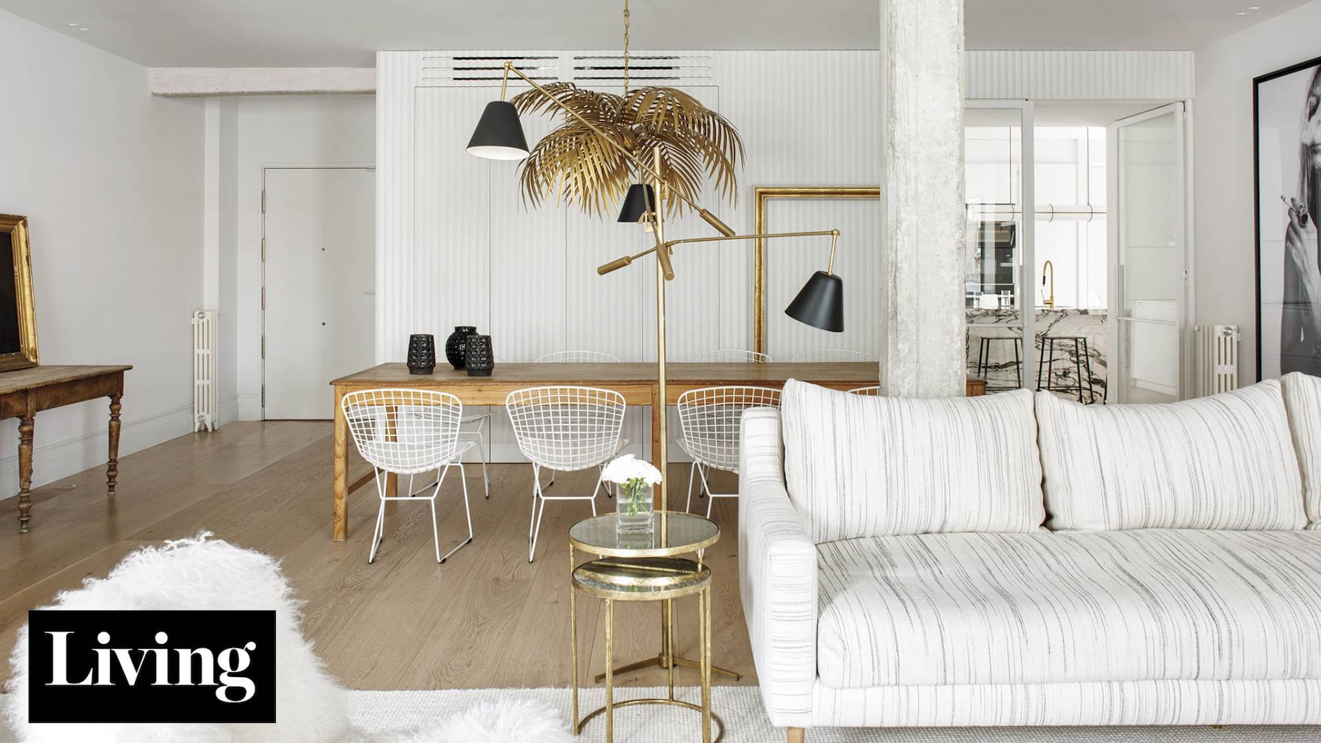 Tras una reforma, este departamento clásico cobró aire de loft sin perder brillo ni elegancia