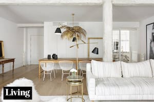 Tras una reforma, este departamento clásico cobró aire de loft sin perder brillo ni elegancia