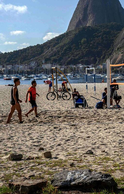 Río de Janeiro, el placer de respirar en una playa vacía y esperar que todo pase