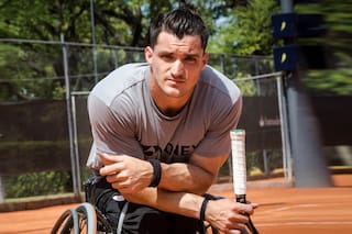 Gusti Fernández, el campeón de tenis adaptado que deslumbró a Djokovic