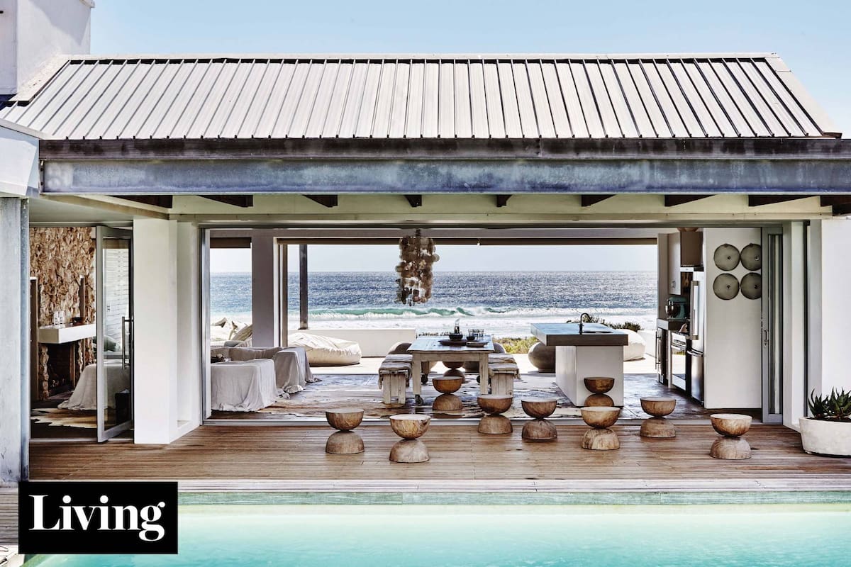 Con ideas para copiar, una casa simple, bella y de bajo mantenimiento en la costa de Sudáfrica
