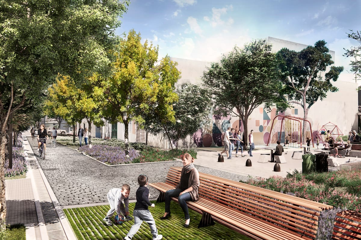 Despavimentar los barrios. Llegan las calles verdes, el nuevo concepto urbano que se aplicará en 49 cuadras de toda la ciudad
