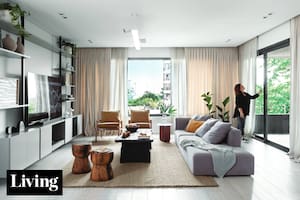 Un proyecto de interiorismo fresco donde la clave fue gestionar la amplitud de los ambientes