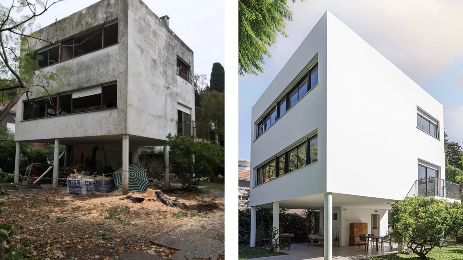 Salvada del olvido: Una pareja amante del diseño rescató una casa de 1936 proyectada por el autor del Obelisco