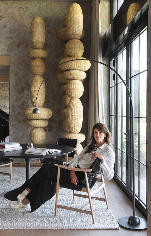 Una fabulosa casa de campo y mar con inspiración toscana en Manantiales
