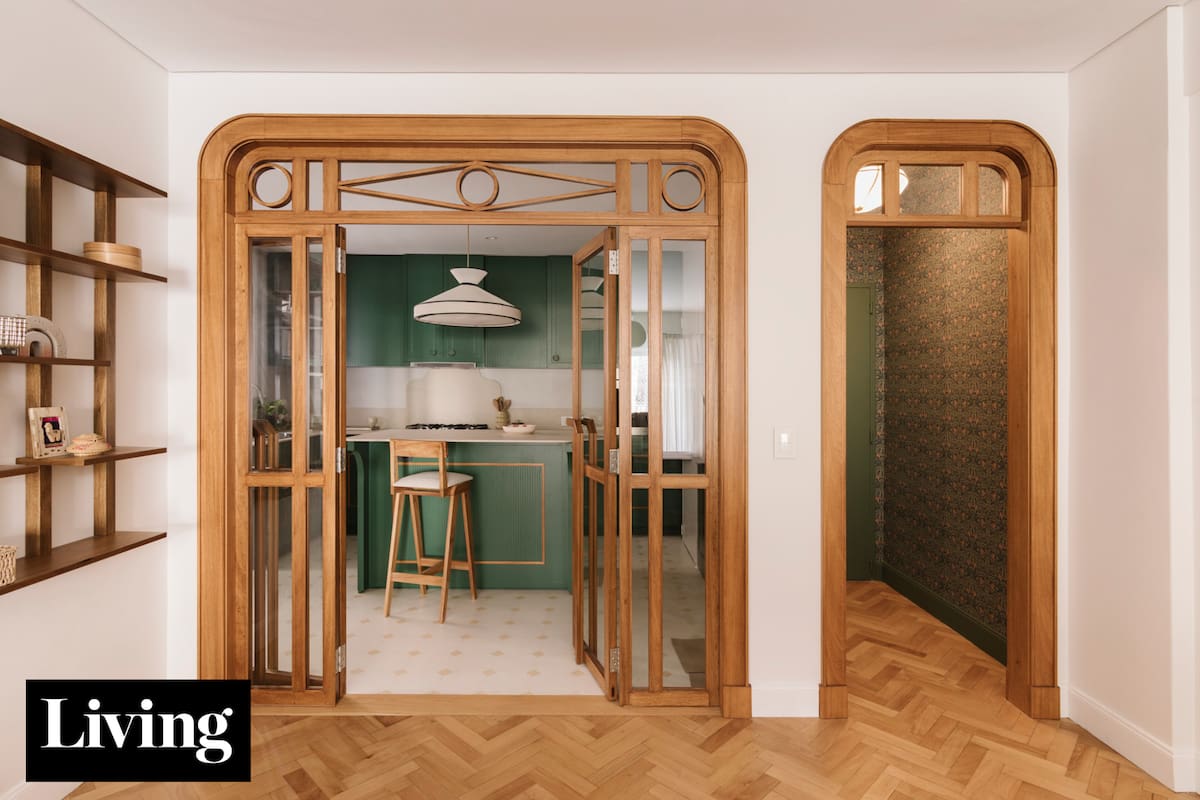 Mirá cómo una cocina cerrada se transformó en un espacio protagonista y a puro color en Belgrano