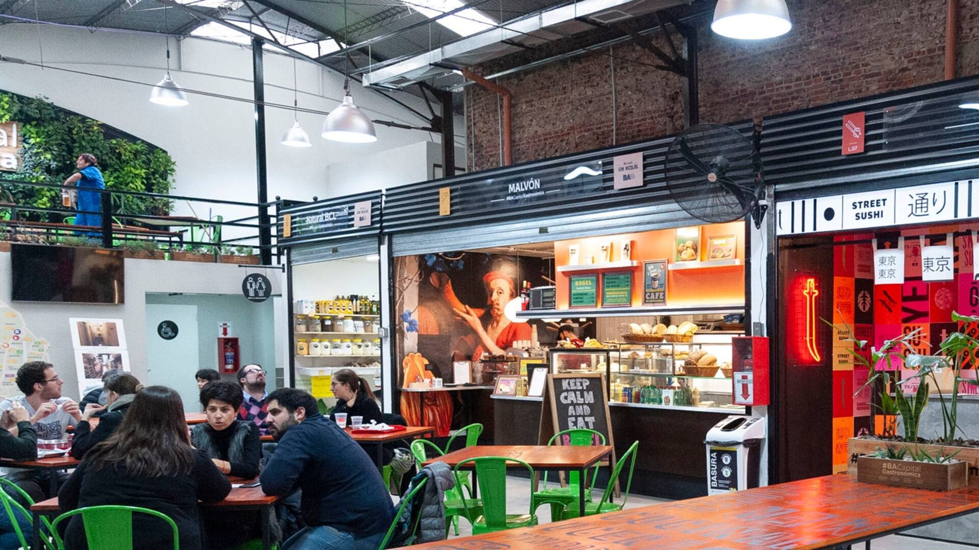 De la verdulería a pizza neoyorkina: así está el renovado Mercado San Nicolás