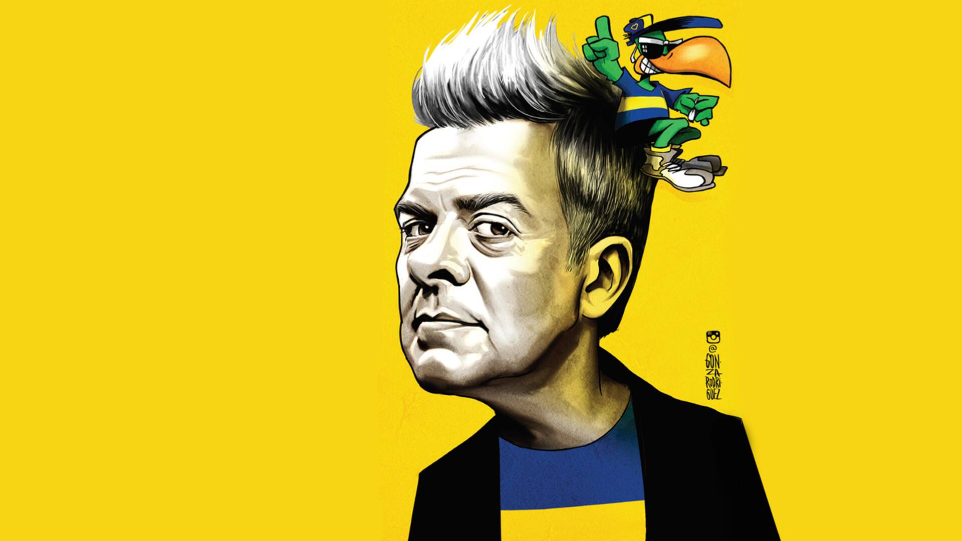 Juanchi Baleirón: "Me gustaría escribirle una canción a Maradona"