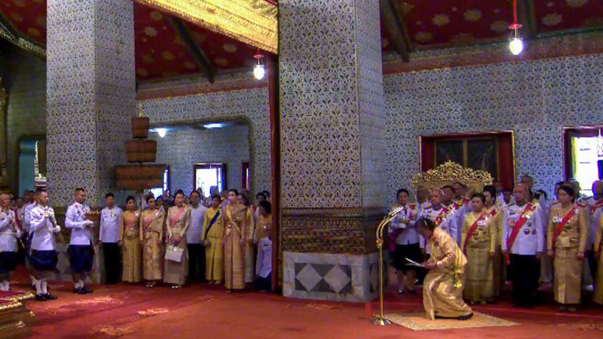 En fotos: la fastuosa coronación del rey de Tailandia