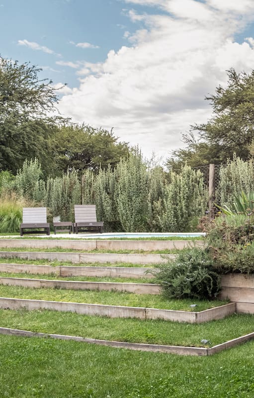 Un jardín pampeano que respeta las ondulaciones del terreno y las especies que le dan identidad