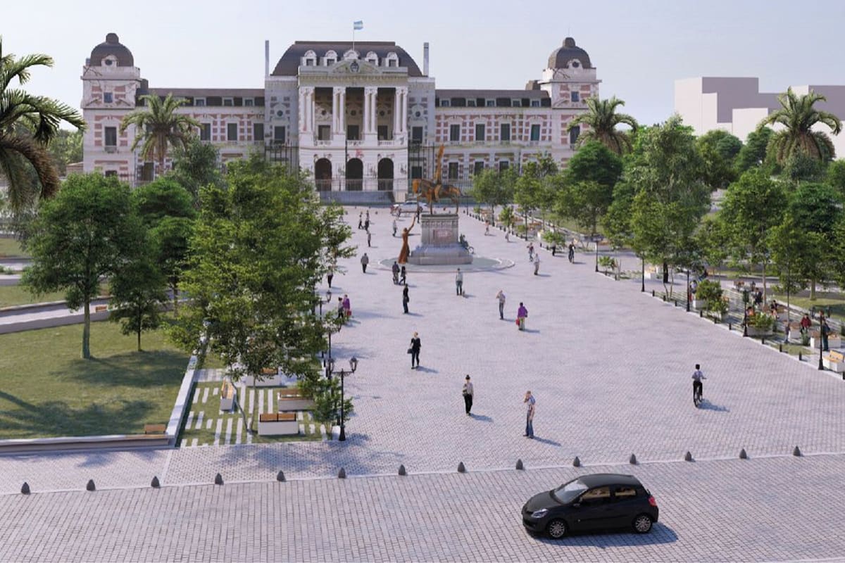 Así es el proyecto de remodelación de espacios emblemáticos de La Plata que anunció Alak y genera cuestionamientos