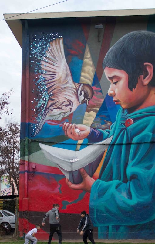 Santiago de Chile: la ciudad que recuperó el color
