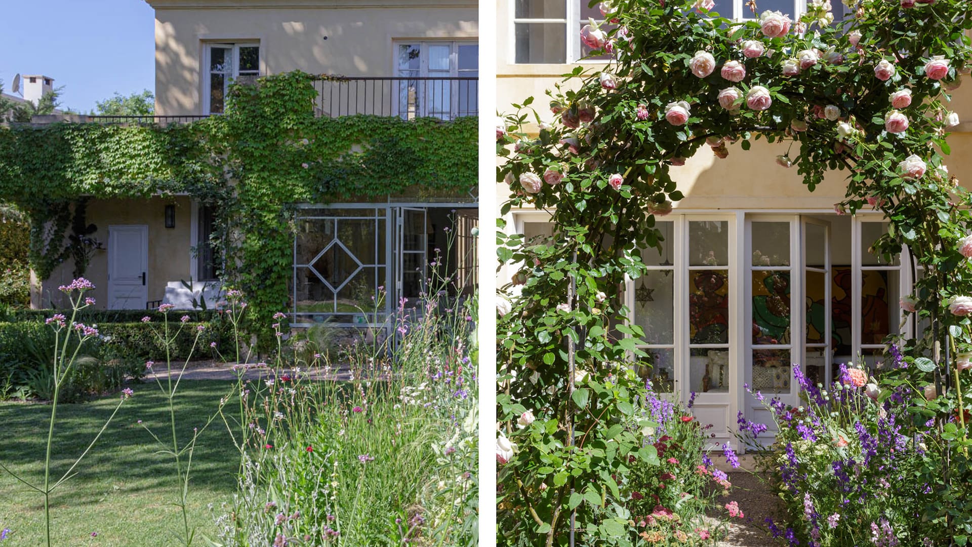 Una paisajista hizo su casa ideal en Benavídez, al estilo de la Provence