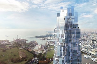 Harbour Tower promete ser un ícono porteño con 52 pisos y 217 residencias de lujo