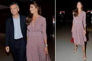 El look de Juliana Awada en la avant première de Me casé con un boludo