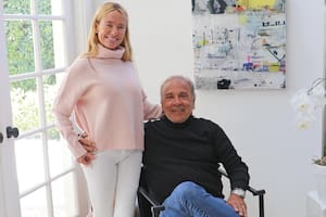 Bodas de rubí. La trilliza María Emilia y Clemente Zavaleta, 40 años de casados