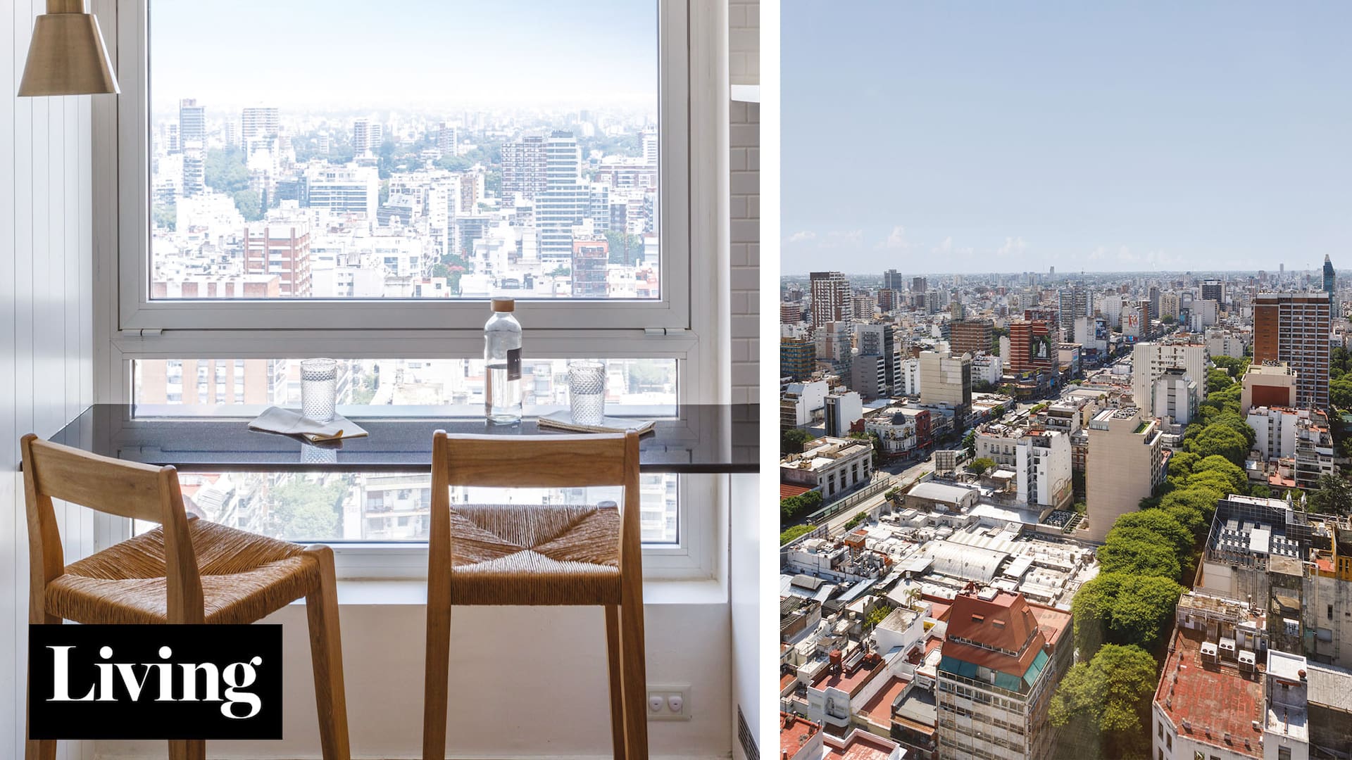 Punto panorámico: Una reforma orientada a potenciar las magníficas vistas de un dúplex en Belgrano