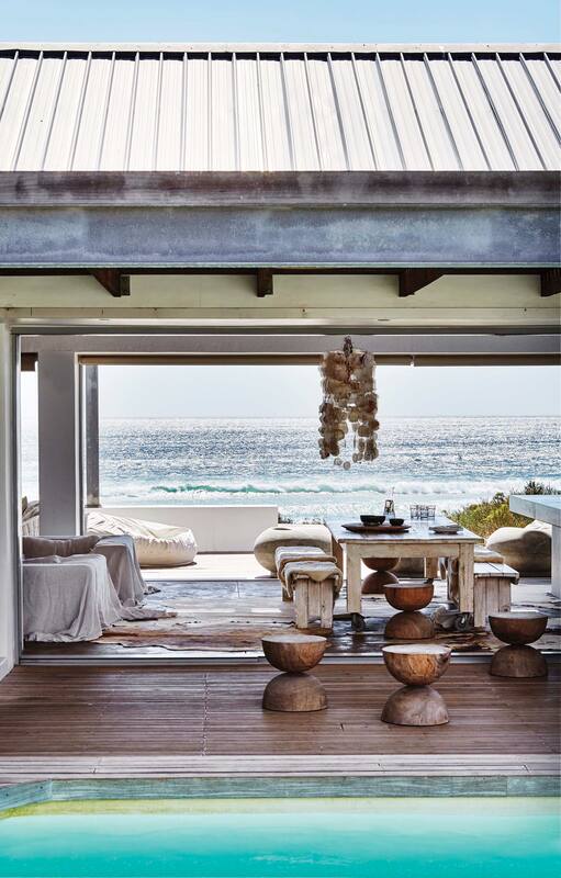 Con ideas para copiar, una casa simple, bella y de bajo mantenimiento en la costa de Sudáfrica