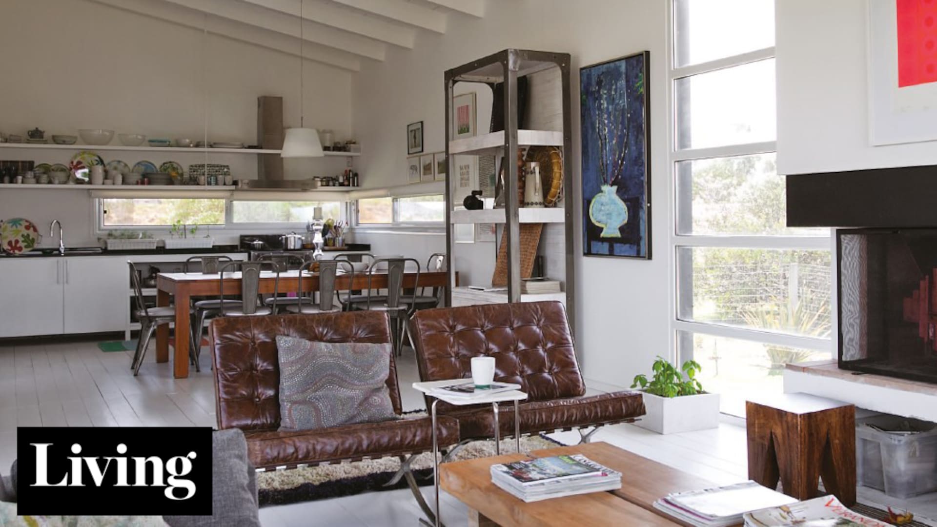 Volvemos a la casa de la dueña de Marabierto, local de decoración emblema de Punta del Este