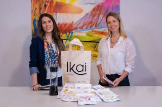 Con frutas. Crearon blends liofilizados naturales y listos para licuar