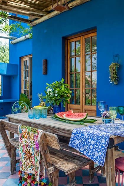 Memoria azul: Les mostramos una casa del archivo de Living con una de las fotos más vistas en Instagram