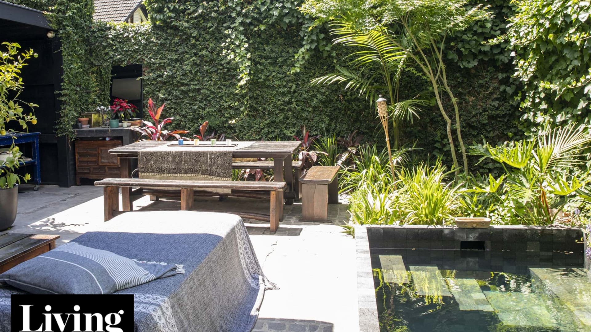 Qué es la piedra Bali, uno de los revestimientos para piletas que más se está usando