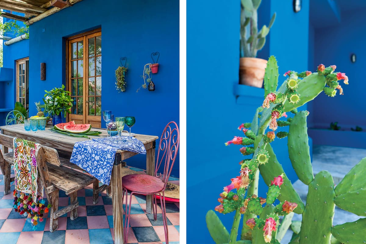 Memoria azul: Les mostramos una casa del archivo de Living con una de las fotos más vistas en Instagram