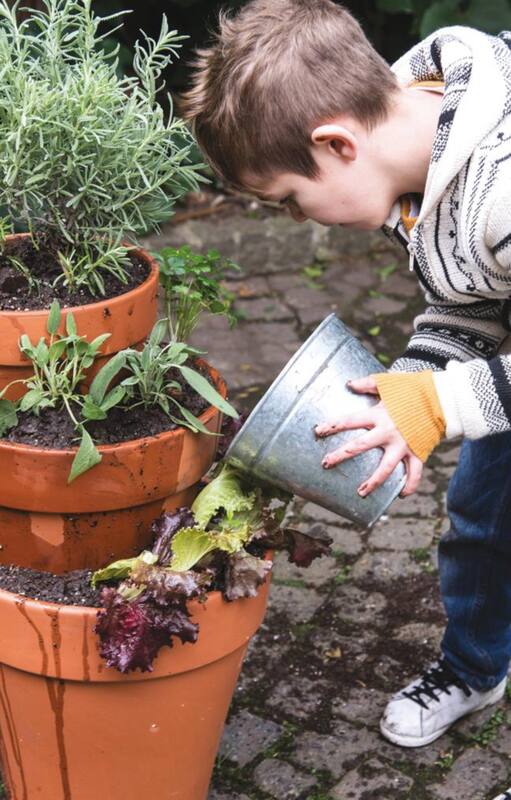 Propuestas creativas de jardinería para hacer con los chicos en vacaciones