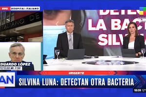 Eduardo López explicó qué tipo de bactería contrajo Silvina Luna