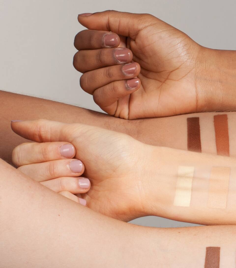 Antes y después: mirá cómo queda cada maquillaje según el tono de piel