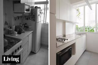Una reforma inteligente logró una cocina más amplia y luminosa en los mismos metros