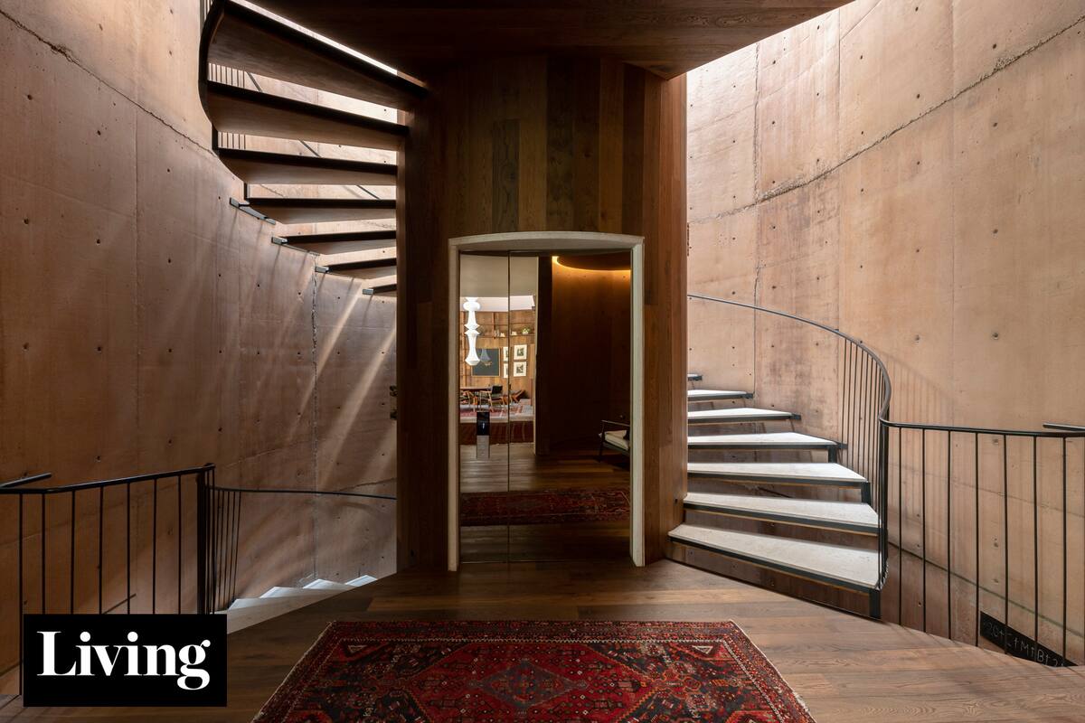 La casa unifamiliar del arquitecto Andrés Escobar está ubicada en uno de los barrios más exclusivos de Jalisco, Guadalajara.