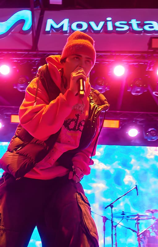 LIT killah fue el encargado de cerrar la noche con un show espectacular.
