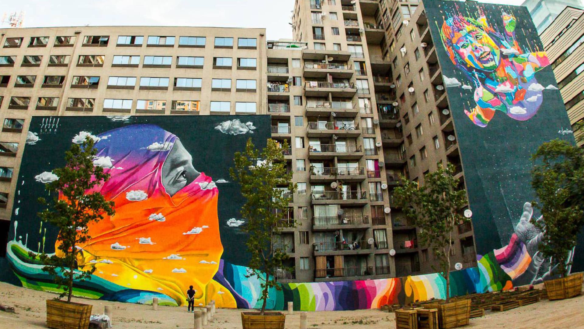 Santiago de Chile: la ciudad que recuperó el color