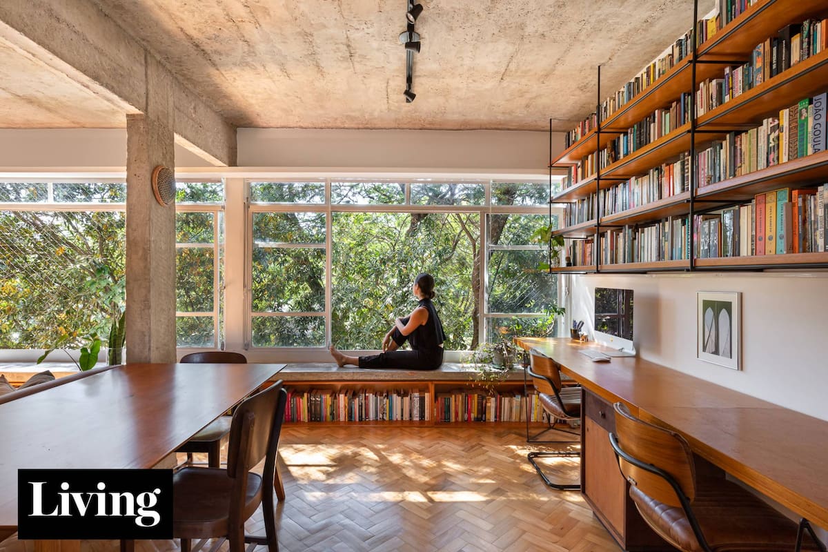 Con presupuesto acotado e ideas claras, una pareja de académicos reformó sus 80m2 sin perder nada de magia