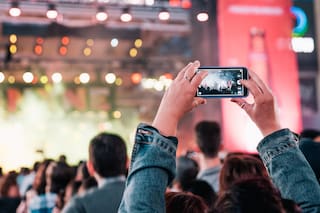 Los celulares están arruinando los conciertos