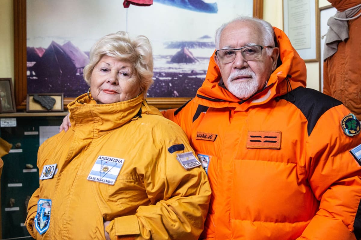 Antártida. Hace 50 años nacía la Base Marambio y también una historia de amor
