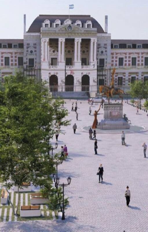 Así es el proyecto de remodelación de espacios emblemáticos de La Plata que anunció Alak y genera cuestionamientos