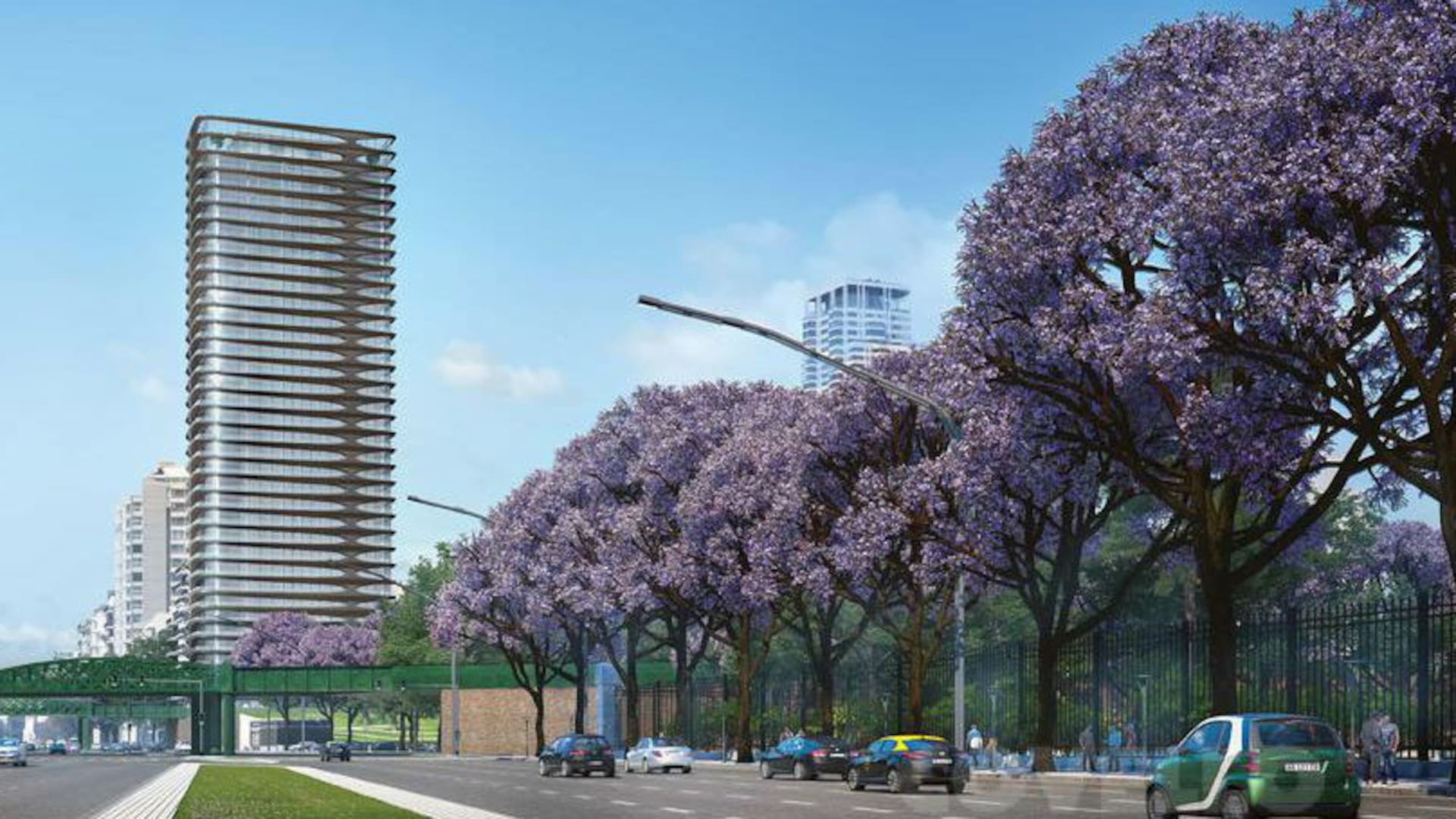 Una torre de la arquitecta estrella Zaha Hadid llega a Avenida del Libertador en medio de una polémica