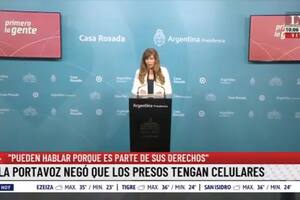 Luis Novaresio criticó a Gabriela Cerruti por negar que los presos tengan teléfonos