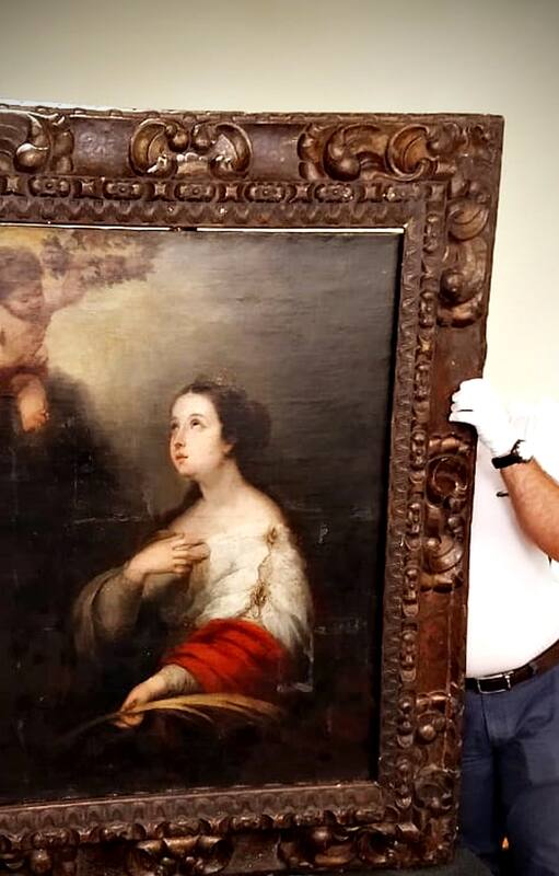 Robo en el museo: un Murillo y un Goya, botín de un grupo paramilitar