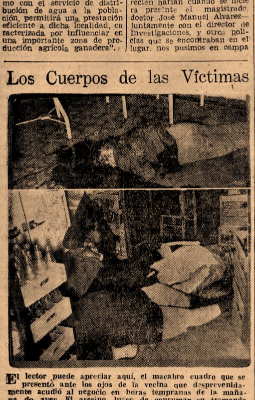 Mató a cuatro personas por unas fetas de mortadela y un vino