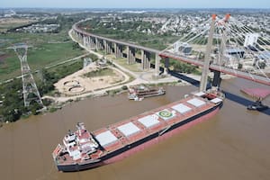 Cómo fue el operativo para remover el barco que chocó contra el puente Zárate-Brazo Largo