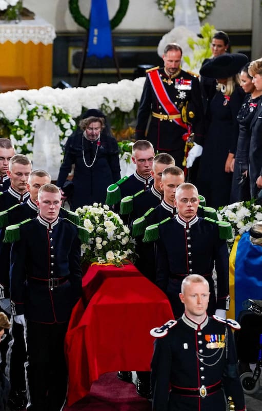 Con la realeza mundial en Oslo, Noruega despidió a Harald V