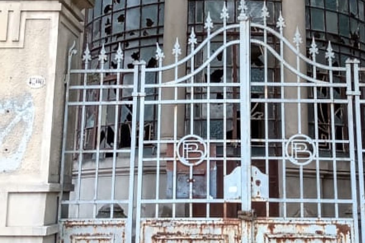 Abandonada y destruida: la casa que perteneció a un dirigente clave de la UCR