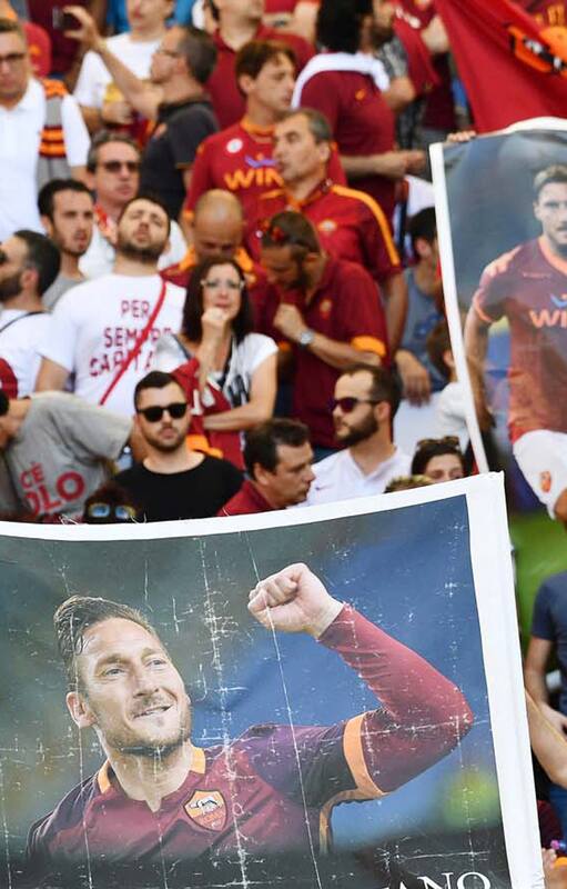 Totti, el último héroe italiano