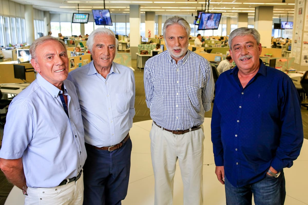 A 10 años de la 125, Carlos Garetto (Coninagro), Luciano Miguens (Sociedad Rural Argentina), Mario Llambías (Confederaciones Rurales) y Eduardo Buzzi (Federación Agraria), se reencontraron en LA NACION para hablar del conflicto y la situación del sector